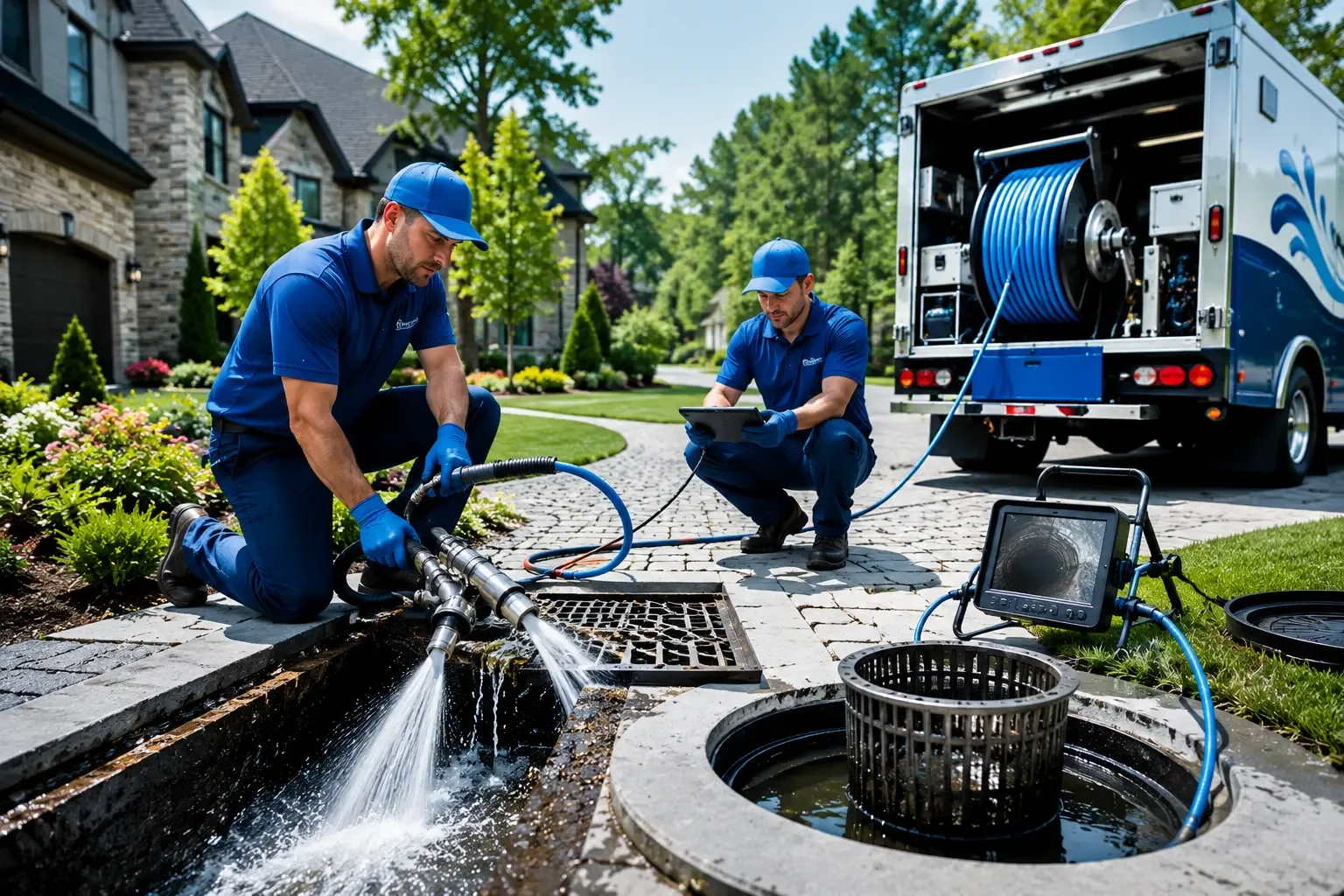 Local outdoor drain cleaning professionals in Leonore, IL