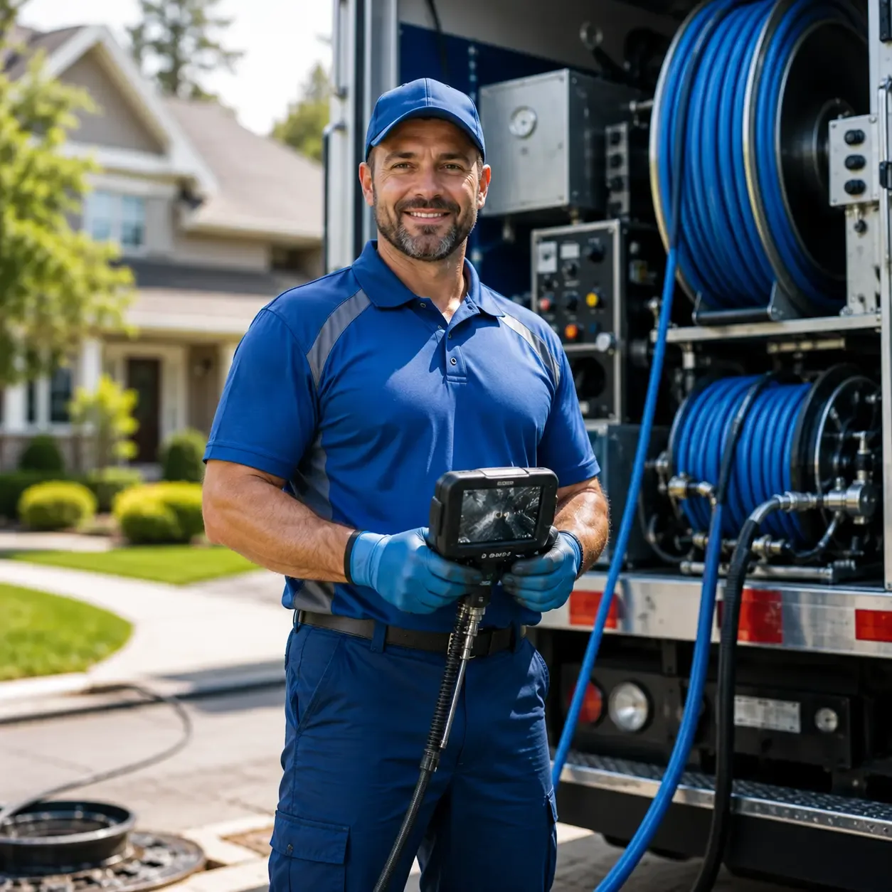 Local outdoor drain cleaning specialists in Leonore, IL